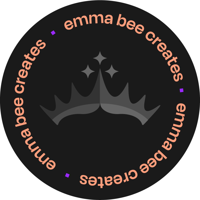 Emma Bee Creates logo badge